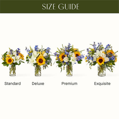 Wonderfully Sunny Bouquet –  Moderna Flowers, Rosamond CA
