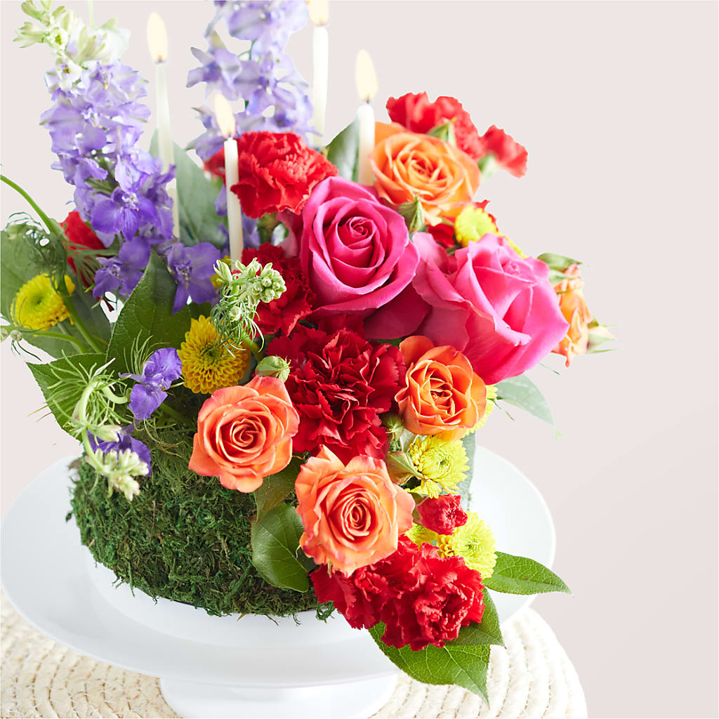 Best Year Yet Floral Cake –  Moderna Flowers, Rosamond CA