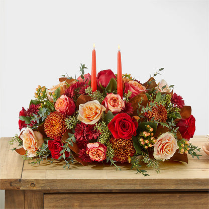Gather Near Centerpiece –  Moderna Flowers, Rosamond CA