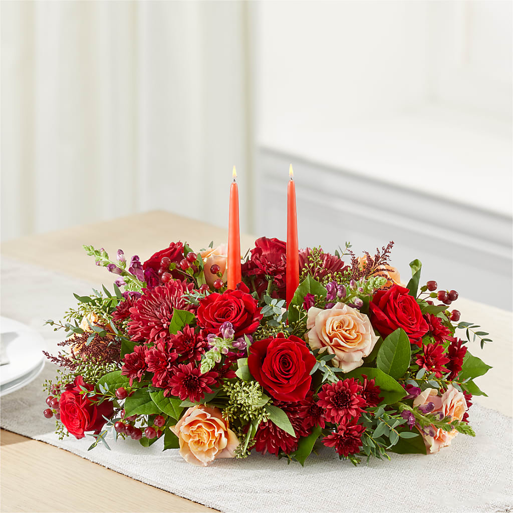 Most Thankful Centerpiece –  Moderna Flowers, Rosamond CA