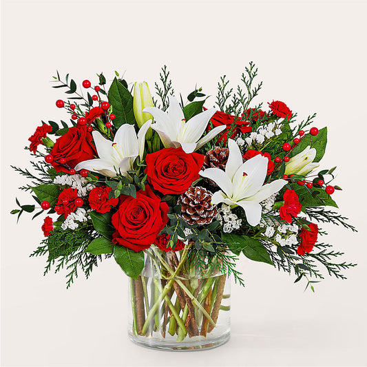 Best in Snow Bouquet –  Moderna Flowers, Rosamond CA