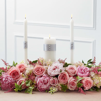Worldwide Romance Unity Candle Arrangement –  Moderna Flowers, Rosamond CA