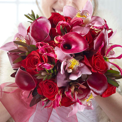 Heart of Hearts Bouquet –  Moderna Flowers, Rosamond CA