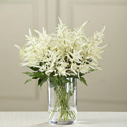 White Astilbe Bouquet –  Moderna Flowers, Rosamond CA
