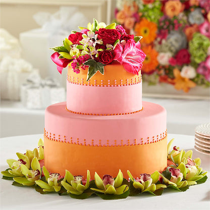 Sweet Citrus Cake Decor –  Moderna Flowers, Rosamond CA